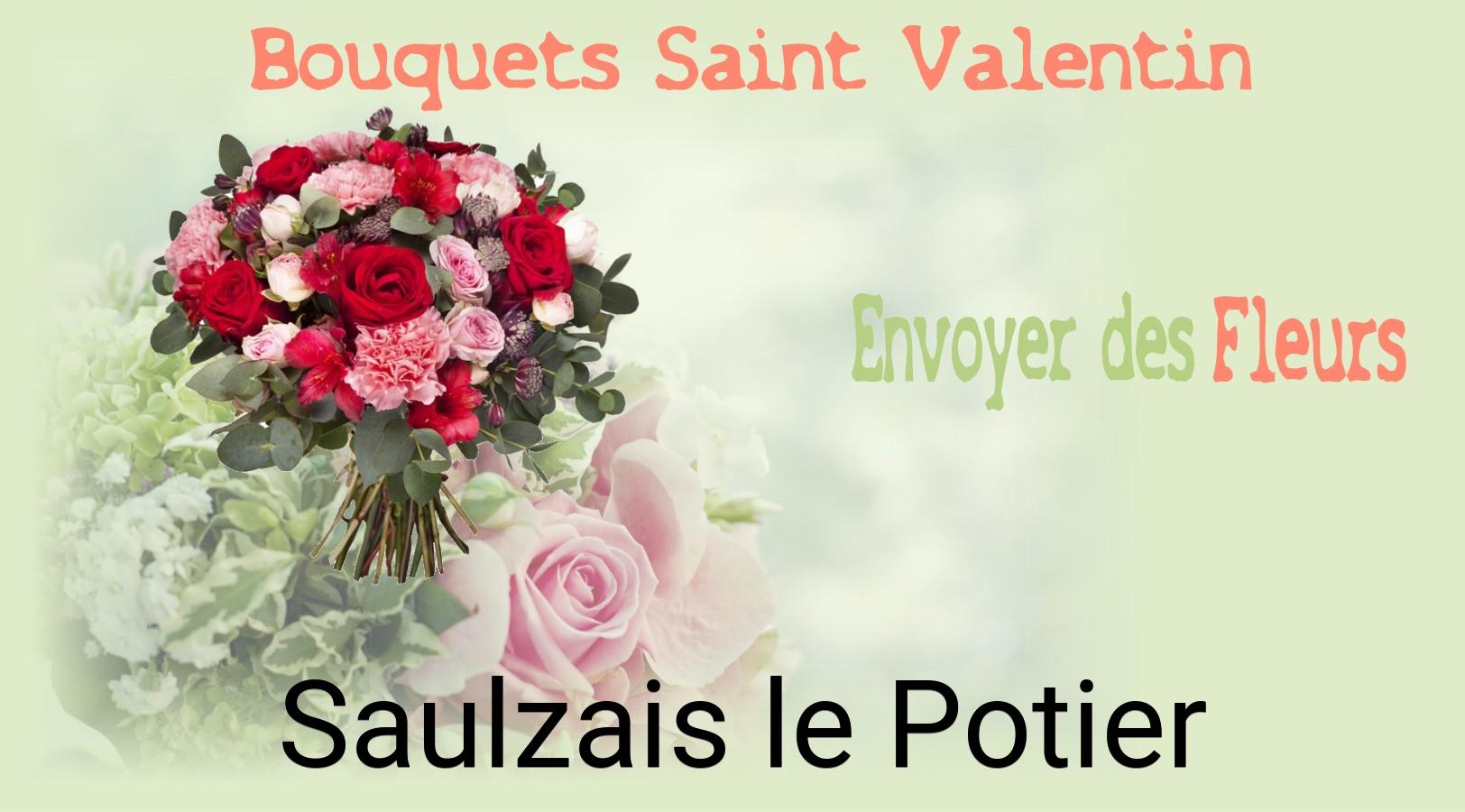 Roses de Saint-Valentin livrées à Saulzais-le-Potier